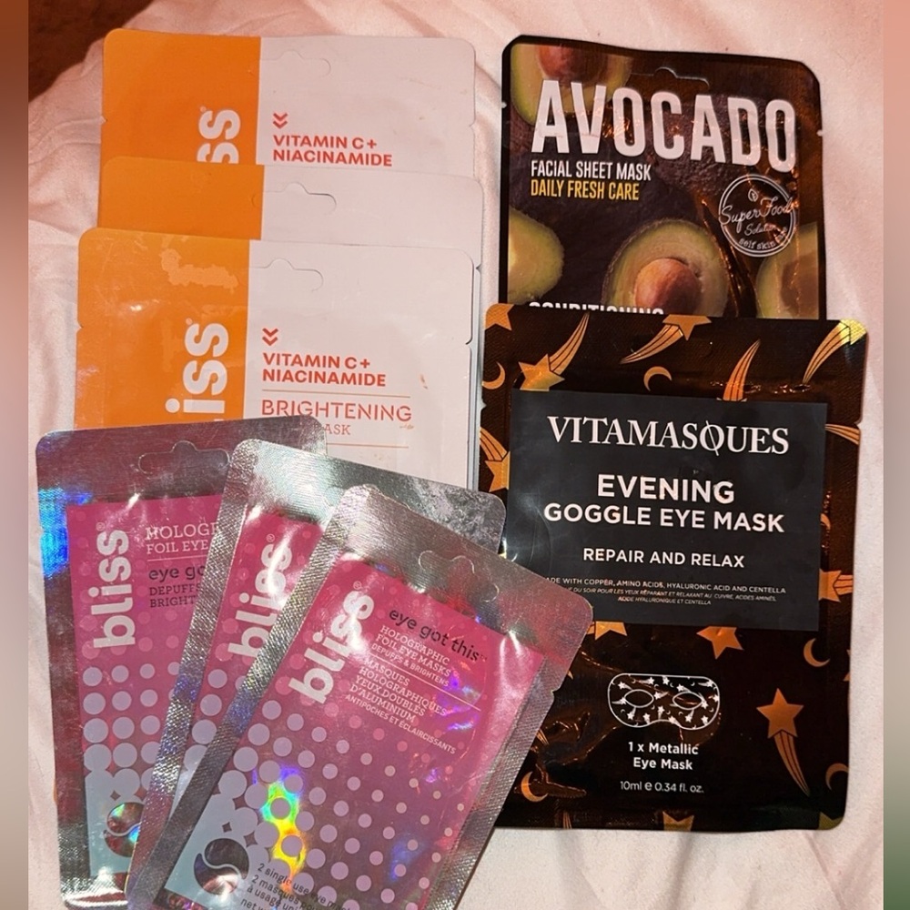 Variety of face masks